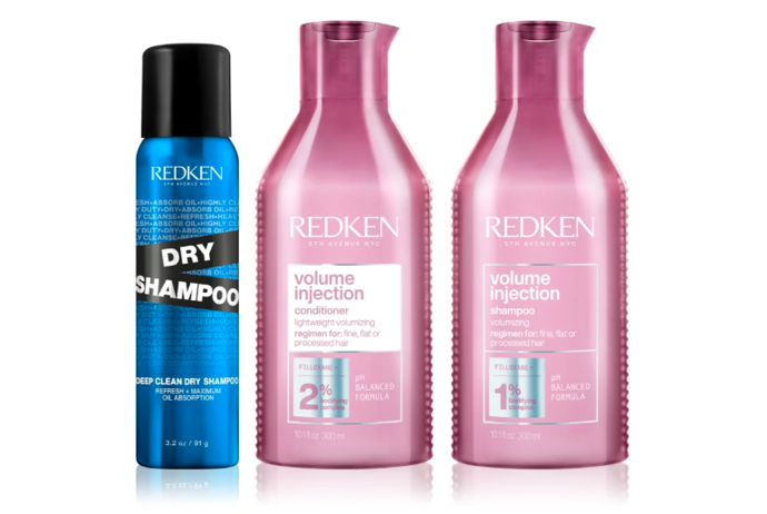 Balení pro objem vlasů, Redken, 1431 Kč.
Balení pro objem vlasů, Redken, 1431 Kč.