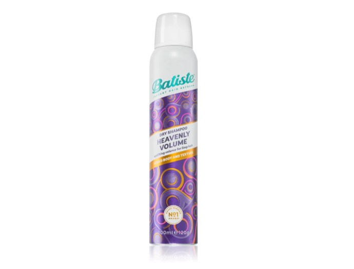 Suchý šampon pro objem, Batiste, 105 Kč.
Suchý šampon pro objem, Batiste, 105 Kč.