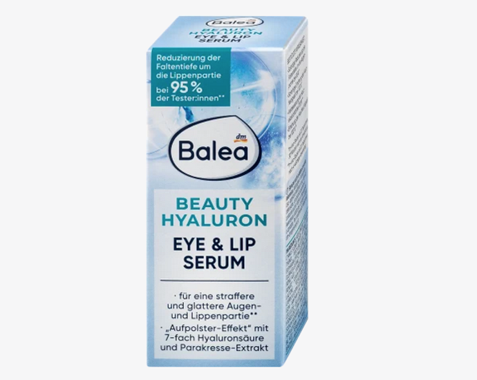 Beauty Hyaluron pleťové sérum oči & rty obsahující kyselinu hyaluronovou a výtažek z plamatky zelné napíná a vyhlazuje citlivou pleť v oblasti kolem očí a rtů. Ultra lehká textura s příjemně chladivým efektem a kyselina hyaluronová působí aktivně zevnitř jako přírodní hydratační faktor, propůjčí pleti hladkost a zlepší její pružnost. Výtažek z plamatky zelné se používá k vypnutí pokožky a redukci mimických vrásek. 99 Kč
Beauty Hyaluron pleťové sérum oči & rty obsahující kyselinu hyaluronovou a výtažek z plamatky zelné napíná a vyhlazuje citlivou pleť v oblasti kolem očí a rtů. Ultra lehká textura s příjemně chladivým efektem a kyselina hyaluronová působí aktivně zevnitř jako přírodní hydratační faktor, propůjčí pleti hladkost a zlepší její pružnost. Výtažek z plamatky zelné se používá k vypnutí pokožky a redukci mimických vrásek. 99 Kč