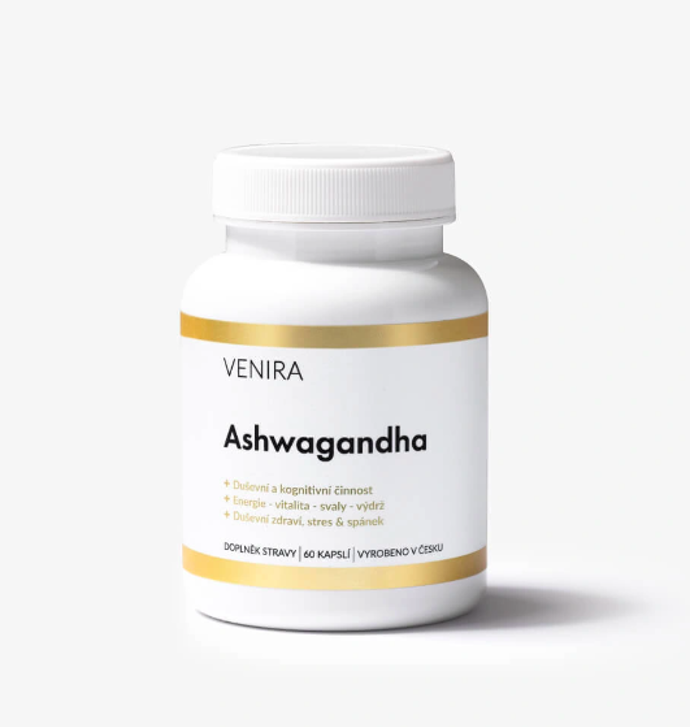 Ashwagandha, VENIRA, 279 Kč.
Ashwagandha, VENIRA, 279 Kč.