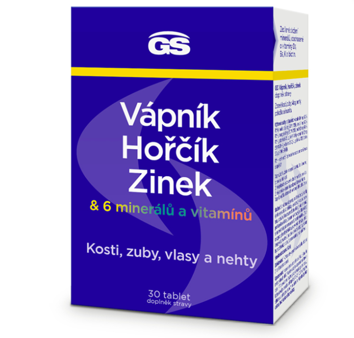 Vápník hořčík zinek, GS, 99 Kč.
Vápník hořčík zinek, GS, 99 Kč.