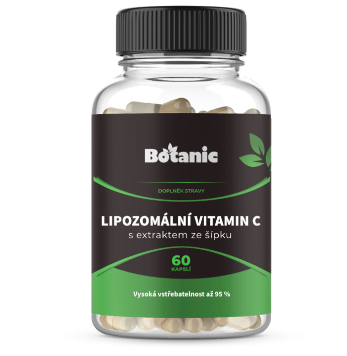 Lipozomální vitamín C, Botanic, 399 Kč.
Lipozomální vitamín C, Botanic, 399 Kč.