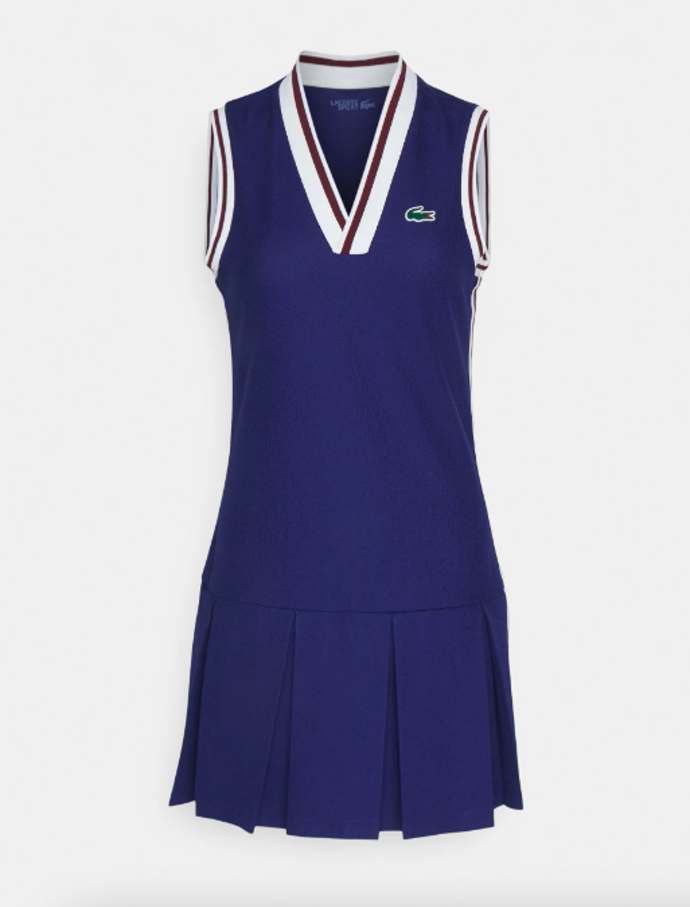 Tenisové šaty, Lacoste Sport, 4100 Kč
