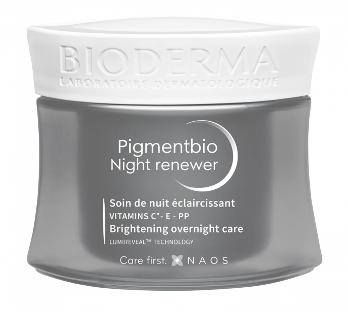 Noční gel-krém Bioderma Pigmentbio regeneruje a obnovuje původní zářivost pokožky. 749 Kč
