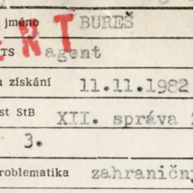 Agent Bureš
