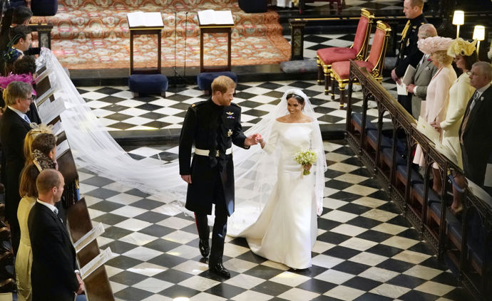 Svatba prince Harryho a Meghan Markle, která se konala 19. května 2018 na hradě Windsor, byla sledována miliony lidí po celém světě.
