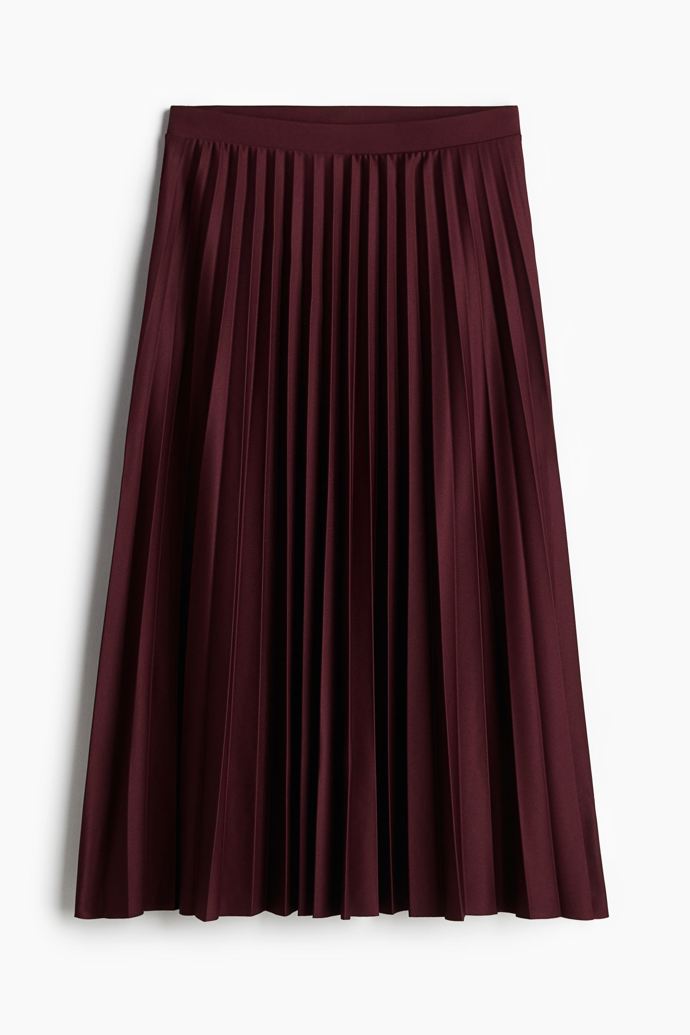 Plisovaná sukně, 479 Kč, H&M
Plisovaná sukně, 479 Kč, H&M