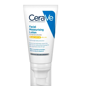 Hydratační péče o pleť SPF50, CeraVe, 379 Kč
