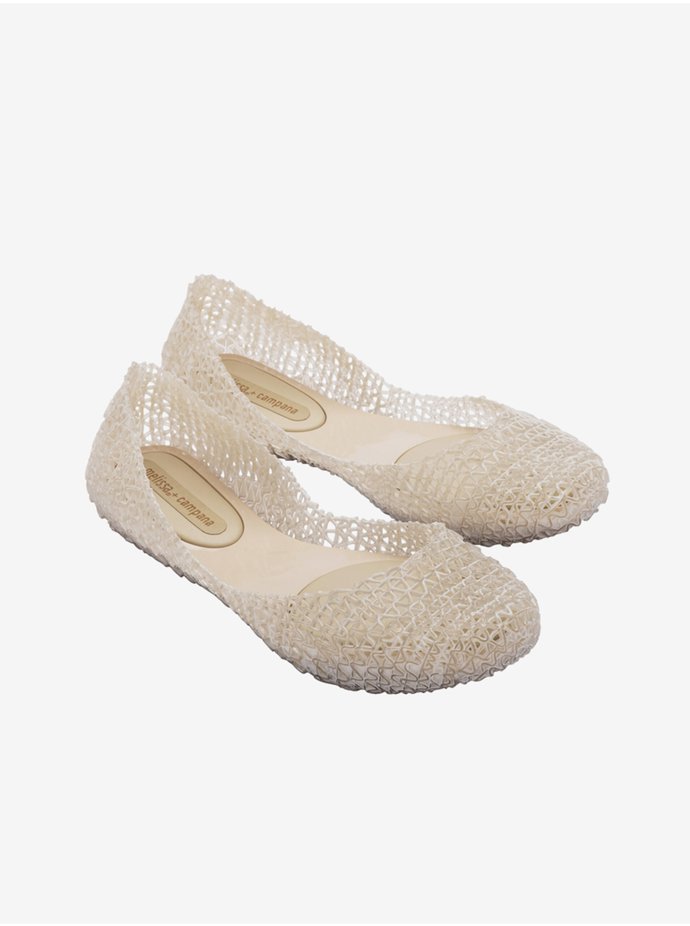 Krémové balerínky Melissa, 1839 Kč, prodává Zoot
