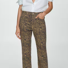 Leopardí džíny, Mango, 1299 Kč

