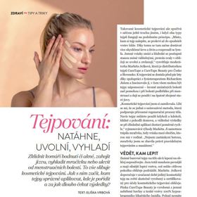 V tomto čísle najdete spoustu článků na téma zdraví, vztahů, kultury a životního stylu.
