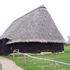 Polygonální stodola ze Želejova, Muzeum lidových staveb v Kouřimi
