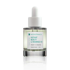 Instant Beauty & Radiance #2, Neobotanics

Rozjasňující vyhlazující olejové sérum s vitaminem C, výtažky z levandule motýlí, pryskyřice masticha, zeleného čaje a mikrořas s vzácnými oleji z opuncie, malinových a brusinkových semínek, pro bezprostřední účinek proti vráskám a dlouhodobé anti-age působení.

Cena: 2590 Kč
