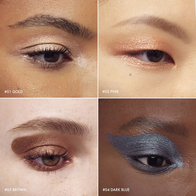 Metalické oční stíny, Sephora Collection, 300 Kč
Metalické oční stíny, Sephora Collection, 300 Kč