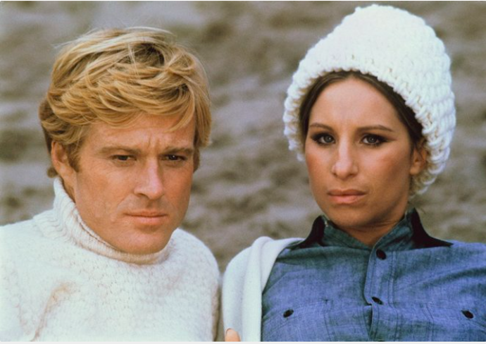 S Barbrou Streisand ve filmu Takoví jsme byli (1973)

