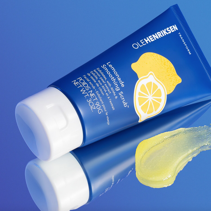 Osvěžující a exfoliační peeling, který okamžitě re-texturuje a vyhlazuje pokožku a snižuje výskyt pórů, s AHA, extraktem z citronové kůry a cukrem. 495 Kč

