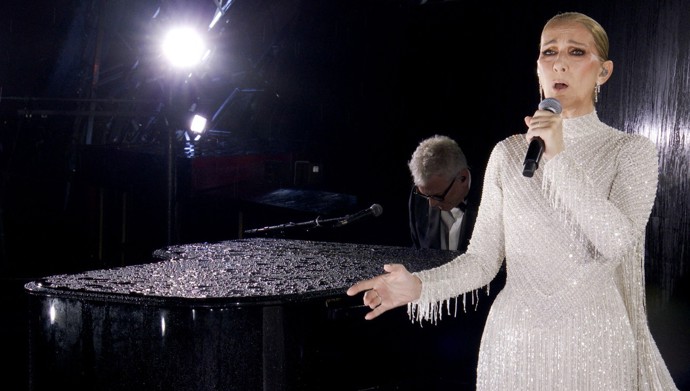 Celine Dion zářila.
Celine Dion zářila.