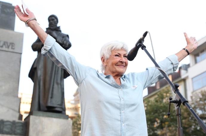 Kamila se také ve stáří zapojovala do dění v republice
Kamila se také ve stáří zapojovala do dění v republice