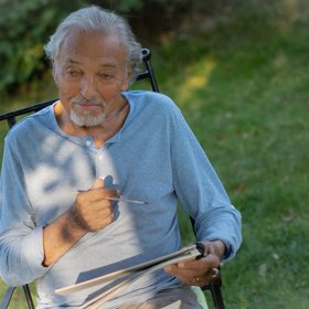 Gott rád trávil čas na chalupě v Doubici
