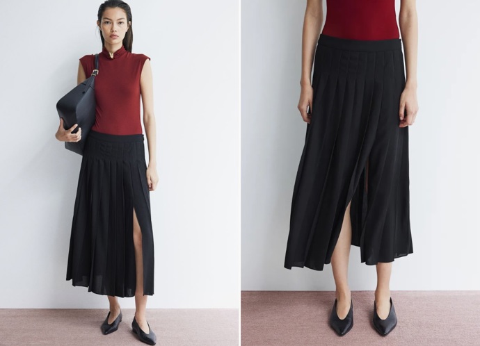 Skládaná sukně, H&M, 1 199 Kč
Skládaná sukně, H&M, 1 199 Kč
