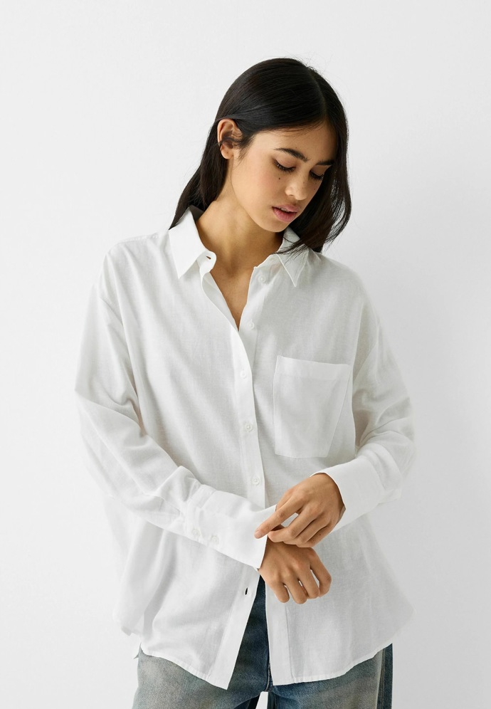 Košile, Bershka, 579 Kč
Košile, Bershka, 579 Kč