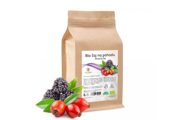 Bio bylinný čaj na pohodu 60 sáčků, Goldim, 65 Kč
