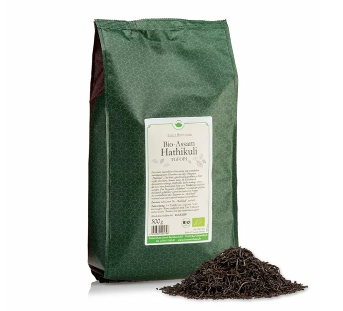 Bio černý čaj 500 g, Kräuterhaus Sanct Bernhard, 469 Kč
