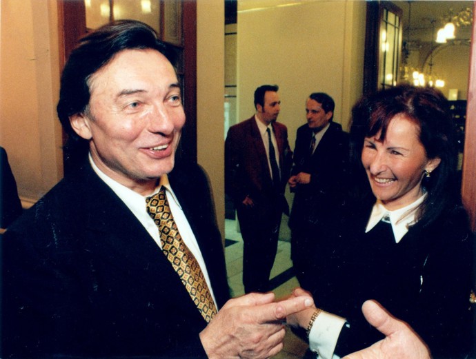Karel Gott s Ilonou Hermovou
