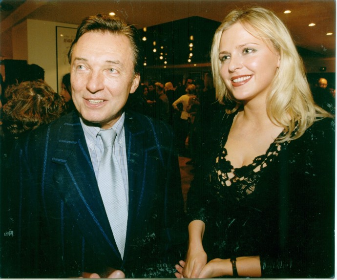 Karel s krásnou Marikou Sörösovou
