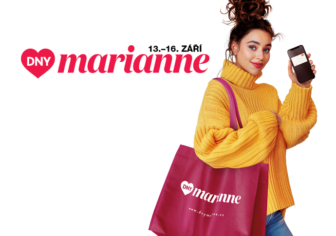 Dny Marianne budou probíhat od 13. do 16. září 2024, kde slevové kupony najdete i v mobilní aplikaci Dny Marianne.
Dny Marianne budou probíhat od 13. do 16. září 2024, kde slevové kupony najdete i v mobilní aplikaci Dny Marianne.
