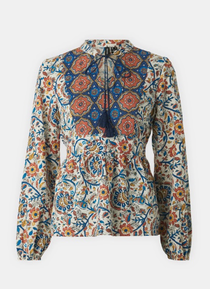 Vzorovaná halenka, Vero Moda, 624 Kč
Vzorovaná halenka, Vero Moda, 624 Kč