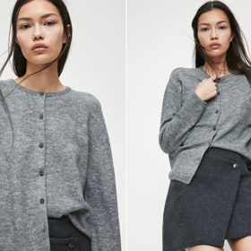 Propínací svetr Loose Fit, H&M, 549 Kč

V rámci Dnů Marianne nabízí H&M pro všechny členy věrnostního klubu H&M slevu 20 % při nákupu nad 800 korun
