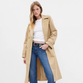 Trenčkot, Gap, 4 199 Kč. Během Dnů Marianne platí sleva 30 % na vše. Platí i na zlevněné produkty.
