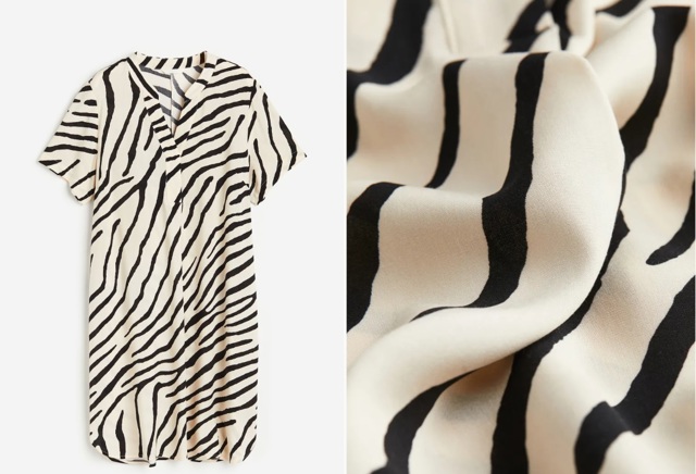 Tunika s výstřihem do V, H&M, 329 Kč
