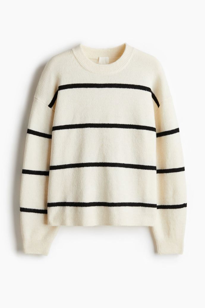 Pletený svetr, H&M, 479 Kč
