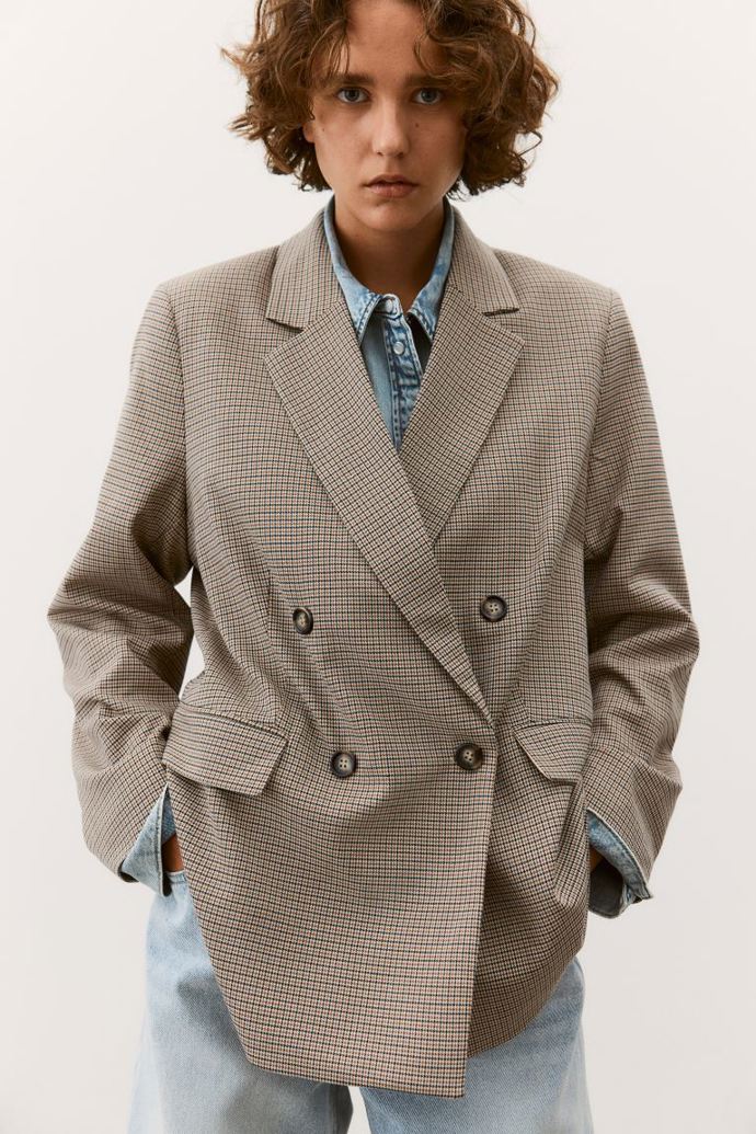 Kárované sako, H&M, 839 Kč
Kárované sako, H&M, 839 Kč