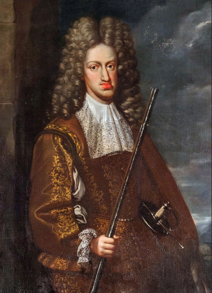 Karel II. Španělský měl velmi výrazný spodní ret, typický znak rodu Habsburků

