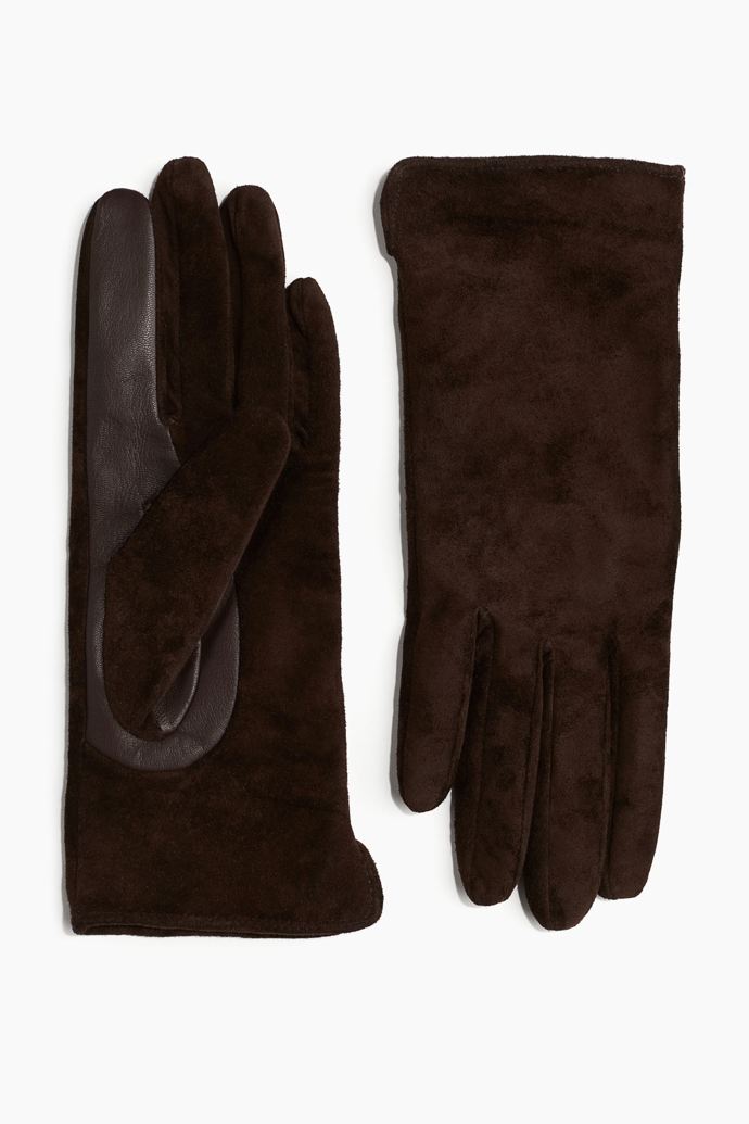 Kožené rukavice, H&M, 599 Kč
Kožené rukavice, H&M, 599 Kč