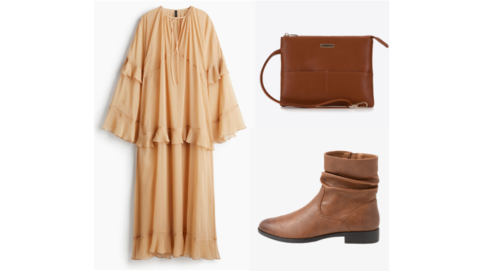 Boho outfit ve stylu Chloé
