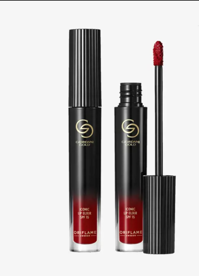 Rtěnka Giordani Gold Iconic Lip Elixir SPF 15, Orifame, 430 Kč
