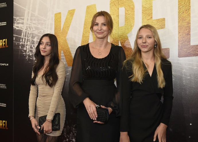 Ivana s dcerami Charlotte Ellou a Nelly Sofií
