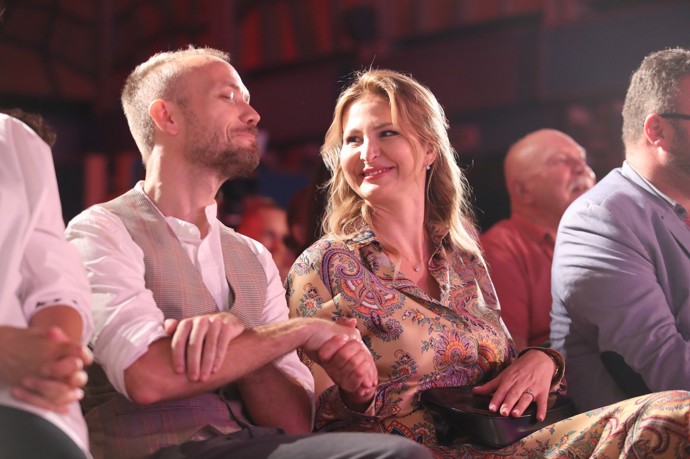 Ivana Gottová na premiéře umělého hlasu Karla Gotta v Českém rozhlase
Ivana Gottová na premiéře umělého hlasu Karla Gotta v Českém rozhlase
