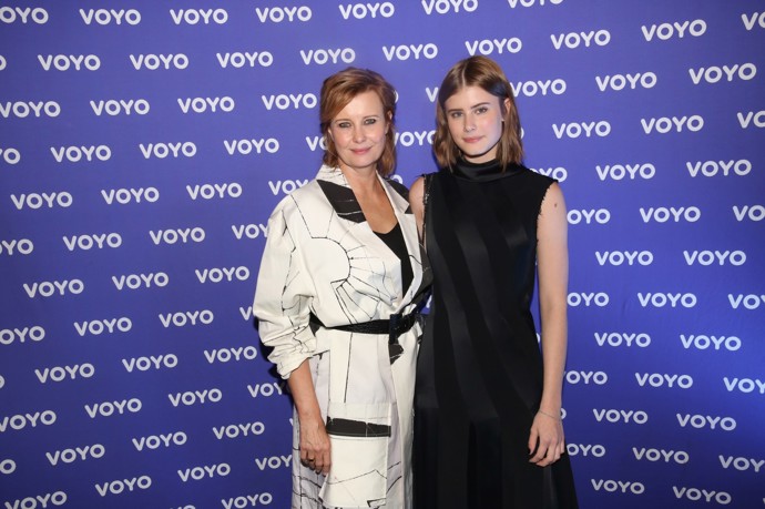 Sofie se s maminkou objevuje ve společnosti. Zde zachyceny v říjnu 2023 na slavnostní filmové projekci špionážního thrilleru Extraktoři
