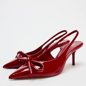 Slingback lodičky, Zara, 849 Kč
