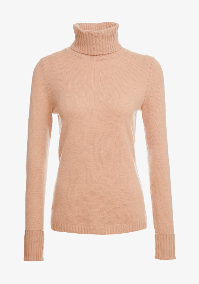 Kašmírový svetr, FTC Cashmere, 7420 Kč. 
