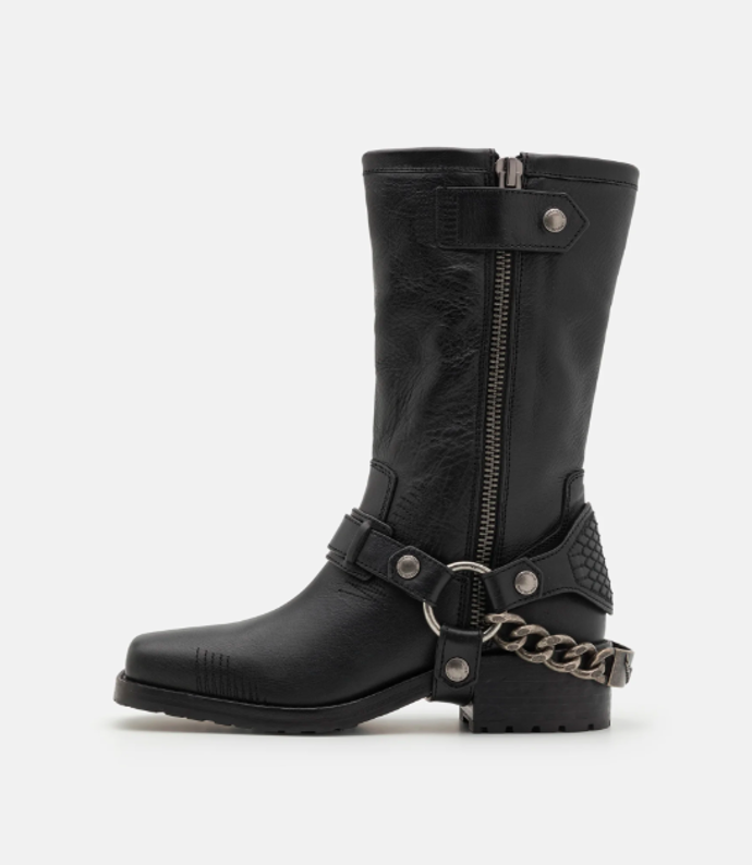 Motorkářské boty, ZADIG & VOLTAIRE, 21600 Kč. 
