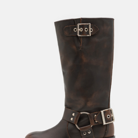 Motorkářské boty, Steve Madden, 5010 Kč.
