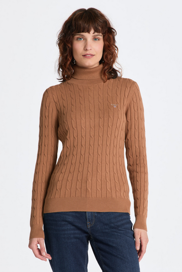 ROLÁK STRETCH COTTON CABLE TURTLE NECK ROASTED WALNUT, 2 149 Kč
ROLÁK STRETCH COTTON CABLE TURTLE NECK ROASTED WALNUT, 2 149 Kč