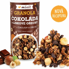 Kefír skvěle doplní také granola, 229 Kč
