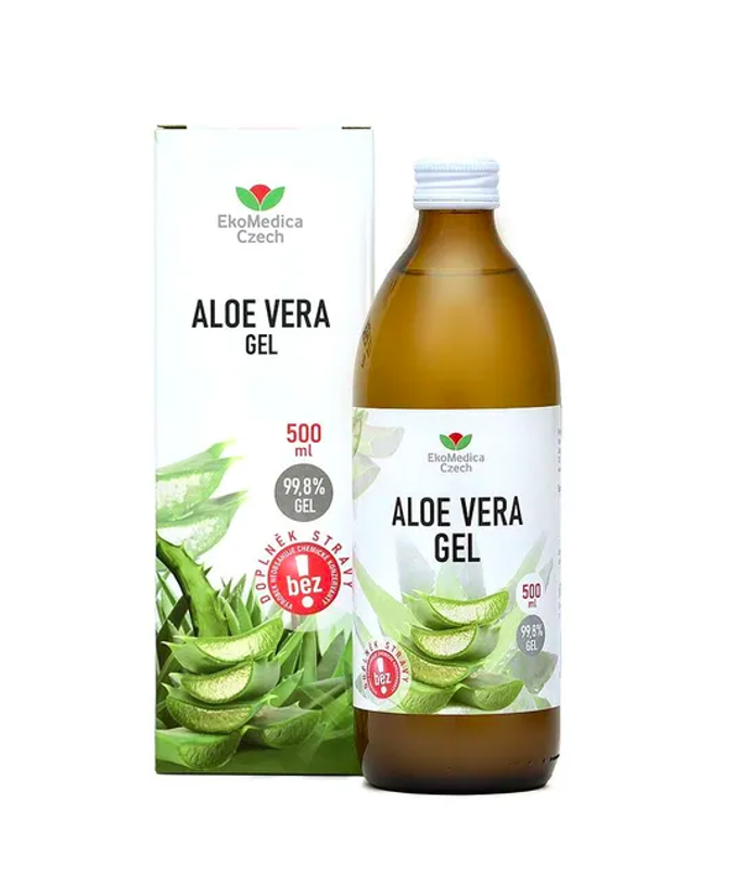 Gel aloe vera, EkoMedica, 315 Kč
Gel aloe vera, EkoMedica, 315 Kč